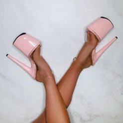 Hella Heels Classic Gloss 8inch Stilettos - Lyla 10 Hella Heels Classic Gloss 8inch Stilettos - Lyla -Underwear General Store Lyla 1