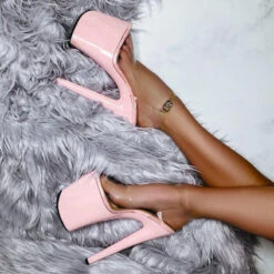 Hella Heels Classic Gloss 8inch Stilettos - Lyla 13 Hella Heels Classic Gloss 8inch Stilettos - Lyla -Underwear General Store Lyla 4