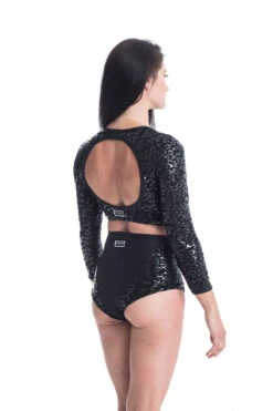 Paradise Chick Superhero Series Ultra Grip Crop Top - Black Leopard 17 Paradise Chick Superhero Series Ultra Grip Crop Top - Black Leopard -Underwear General Store MG 1713 copy