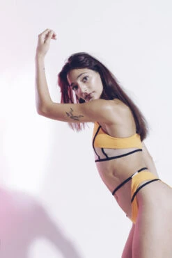 MilaKrasna Pia Top - Marigold -Underwear General Store MilaKrasna poledance pia bottom marigold side editorial 02ba8928 1367 4971 aefc 64ae05592563