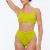 Nona Perkasa Moonflower Bottoms - Vert 1 Nona Perkasa Moonflower Bottoms - Vert -Underwear General Store MoonflowerVert01 1