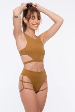 Nona Perkasa Night Jasmine Top - Brass 13 Nona Perkasa Night Jasmine Top - Brass -Underwear General Store NightJasBrass04 6a39e63b 6bb8 4793 86a0 319b2dc78e5f