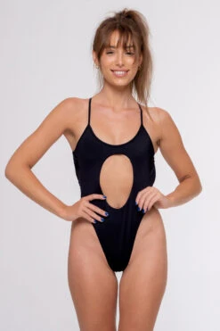 Nona Perkasa Queen Of The Night Bodysuit - Black 7 Nona Perkasa Queen Of The Night Bodysuit - Black -Underwear General Store QOTNBodyBlack03