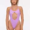 Nona Perkasa Queen Of The Night Bodysuit - Mauve -Underwear General Store QOTNBodyMauve01