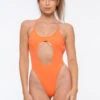 Nona Perkasa Queen Of The Night Bodysuit - Salmon -Underwear General Store QOTNBodySalmon01