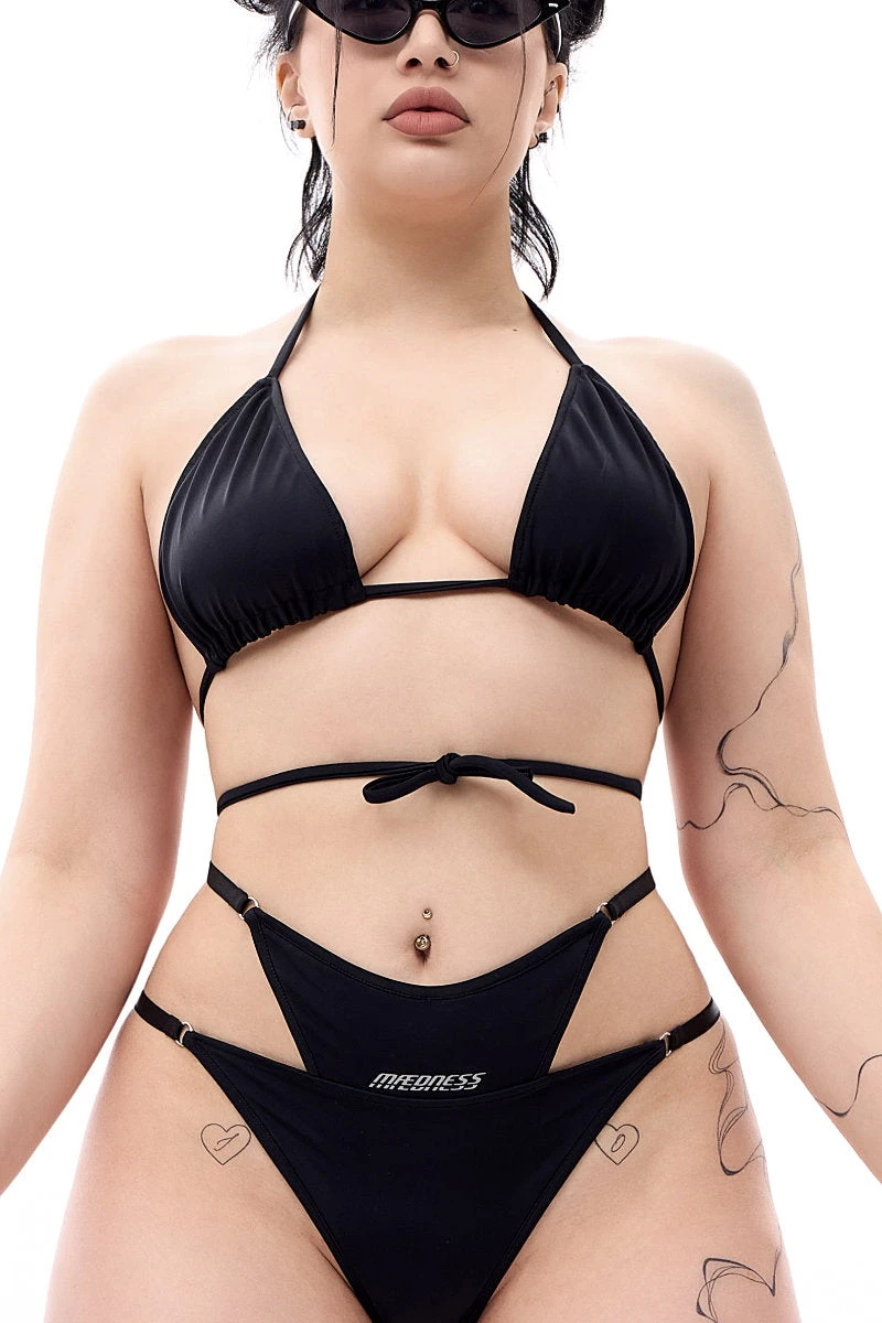 MÆD Bikini Top - Matte Black 3 MÆD Bikini Top - Matte Black