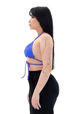 MÆD Bikini Top - Matte Electric Blue -Underwear General Store RIMG3865Fi4