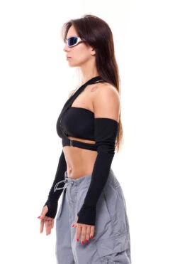 MÆD Kitana Top - Matte Black 8 MÆD Kitana Top - Matte Black -Underwear General Store RIMG8518F