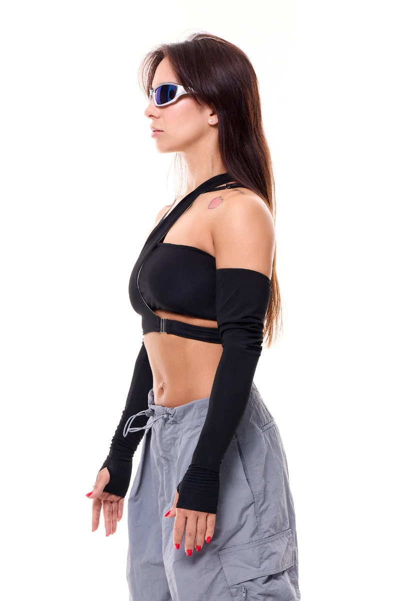 MÆD Kitana Top - Matte Black 5 MÆD Kitana Top - Matte Black - Image 3