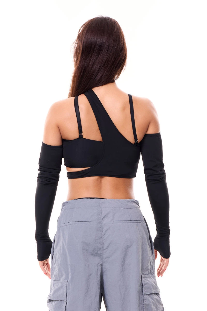 MÆD Kitana Top - Matte Black 4 MÆD Kitana Top - Matte Black - Image 2