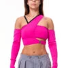 MÆD Kitana Top - Matte Pink