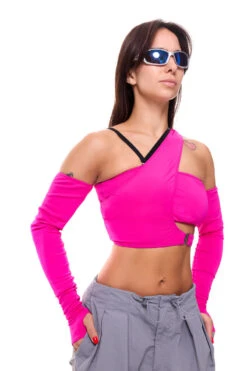 MÆD Kitana Top - Matte Pink -Underwear General Store RIMG8574F