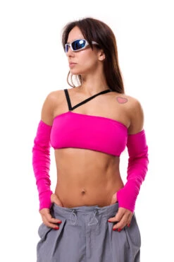 MÆD Kitana Top - Matte Pink -Underwear General Store RIMG8584F