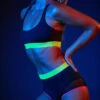 Rolling Alpha High Waisted Hot Pants - Neon -Underwear General Store RollingNeonRetoque3