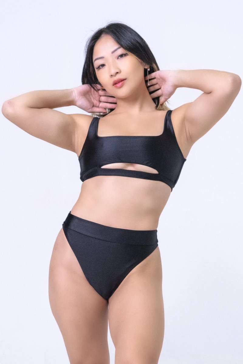 Sorte Spirit Bottoms - Black 3 Sorte Spirit Bottoms - Black