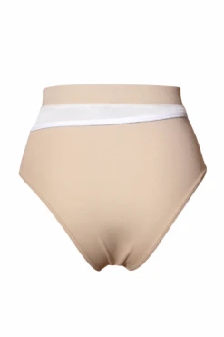 Hamade Activewear High Cut Bottoms - Beige 15 Hamade Activewear High Cut Bottoms - Beige -Underwear General Store SS23 14