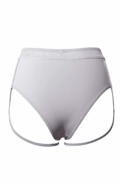 Hamade Activewear Mesh-side Garter Bottoms - Light Grey 13 Hamade Activewear Mesh-side Garter Bottoms - Light Grey -Underwear General Store SS23 28