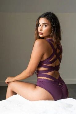 Lunalae Serena Top - Recycled Mulberry 8 Lunalae Serena Top - Recycled Mulberry -Underwear General Store SerenaTopRecycled8