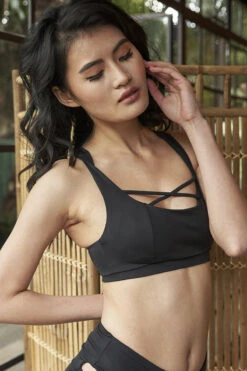 Lunalae Jaded Top - Black -Underwear General Store Shot 22 008 1