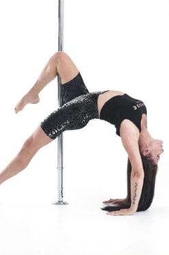 Paradise Chick Superhero Ultra Grip Biker Shorts - Black Leopard -Underwear General Store StickyBiker