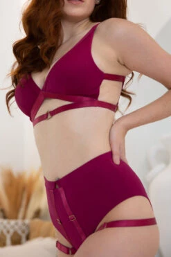 Tatiana Activewear Tokio Shorts - Matte Fuchsia 9 Tatiana Activewear Tokio Shorts - Matte Fuchsia -Underwear General Store TatianaActive TokioLowCutGarterFuchsiaHotPinkPoleWearPoleDanceSet 2 4 4ae3ce9e 03db 4a70 b956 173e034d981a