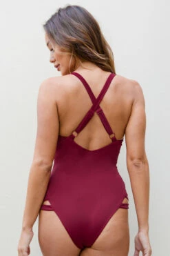Lunalae Yoncé Bodysuit - Wine -Underwear General Store Untitled design 12 1