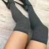 Lunalae Thigh High Socks - Charcoal -Underwear General Store Untitled design 42