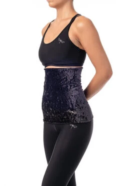 Dragonfly Back Warmer - Velvet Black -Underwear General Store VelvetBackWarmerBlack2