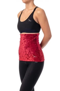 Dragonfly Back Warmer - Velvet Red -Underwear General Store VelvetBackwarmerRed2