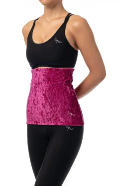 Dragonfly Back Warmer - Velvet Ruby -Underwear General Store VelvetBackwarmerRuby2