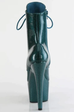 Pleaser USA Adore-1020GP 7inch Pleaser Boots - Teal Glitter -Underwear General Store adore 1020gp tlg m09