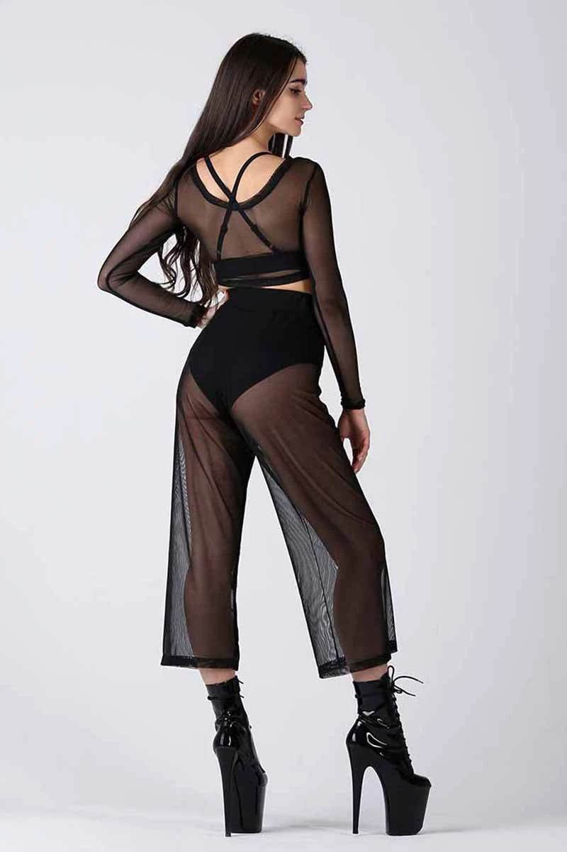 REV ACTIV Mesh Flow Pants - Black 4 REV ACTIV Mesh Flow Pants - Black - Image 2