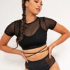 Lunalae Ember Top - Recycled Black 1 Lunalae Ember Top - Recycled Black -Underwear General Store ember1