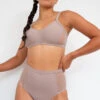 Lunalae Gigi Top - Recycled Mocha -Underwear General Store gigi6
