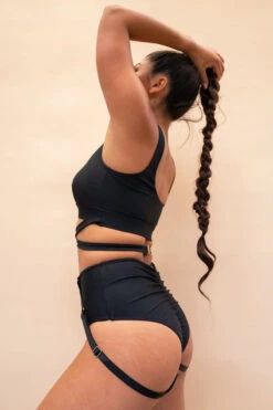 Lunalae Kehlani Top - Recycled Black 8 Lunalae Kehlani Top - Recycled Black -Underwear General Store kehlani6