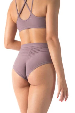 Dragonfly Lola High-Waisted Shorts - Lilac -Underwear General Store lola scrunch butt shorts activewear dragonfly 741152 1800x1800 3fed0b2a 612f 4f37 8247 ad75b007123d