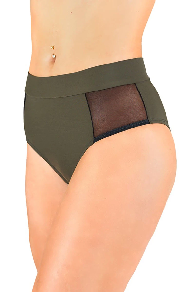 Dragonfly Molly Shorts - Khaki Mesh 4 Dragonfly Molly Shorts - Khaki Mesh - Image 2