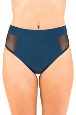 Dragonfly Molly Shorts - Petrol Mesh -Underwear General Store msp