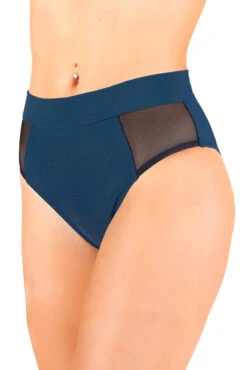 Dragonfly Molly Shorts - Petrol Mesh -Underwear General Store msp2