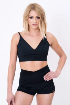 Pole Addict Kopia Basic High Waisted Shorts - Black 9 Pole Addict Kopia Basic High Waisted Shorts - Black -Underwear General Store pole 005