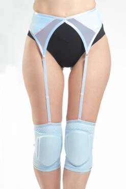 Queen Garter Belt - Sweet Blue -Underwear General Store queen 3e