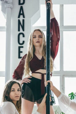 REV ACTIV Mesh Wrap Blouse - Wine 11 REV ACTIV Mesh Wrap Blouse - Wine -Underwear General Store rev1 8b4e43f5 1a11 4a92 896b 62bce6cc7529