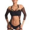 Bandurska Risk Top -Mesh Black 2 Bandurska Risk Top -Mesh Black -Underwear General Store risk mesh top 2