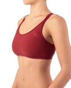 Dragonfly Nicole Top - Burgundy -Underwear General Store ristoxtsnr.Nicole top burgundy 2