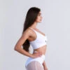 REV ACTIV Pleasure Mesh Shorts - White 1 REV ACTIV Pleasure Mesh Shorts - White -Underwear General Store spodenki z siatki biale