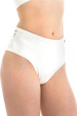 Poledancerka X High Leg Shorts - Ivory White -Underwear General Store t2 84a1cb17 54a4 4dd0 8cc2 aff9712ea1cb