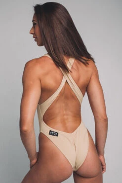 Shark Polewear Vashkelita Bodysuit - Beige 15 Shark Polewear Vashkelita Bodysuit - Beige -Underwear General Store vashkelitanude2